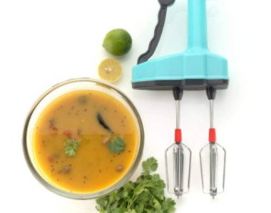 Can I use a hand mixer instead of an immersion blender for soup?